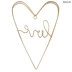 Gold Love Heart Metal Wall Decor | Hobby Lobby | 1469865